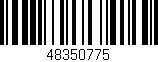 Código de barras (EAN, GTIN, SKU, ISBN): '48350775'