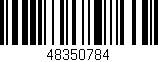 Código de barras (EAN, GTIN, SKU, ISBN): '48350784'