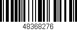 Código de barras (EAN, GTIN, SKU, ISBN): '48368276'