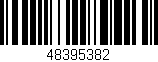 Código de barras (EAN, GTIN, SKU, ISBN): '48395382'