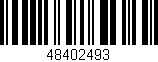 Código de barras (EAN, GTIN, SKU, ISBN): '48402493'