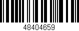 Código de barras (EAN, GTIN, SKU, ISBN): '48404659'