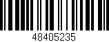 Código de barras (EAN, GTIN, SKU, ISBN): '48405235'
