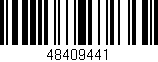 Código de barras (EAN, GTIN, SKU, ISBN): '48409441'