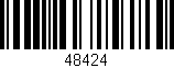 Código de barras (EAN, GTIN, SKU, ISBN): '48424'