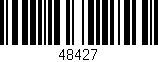 Código de barras (EAN, GTIN, SKU, ISBN): '48427'