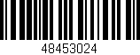 Código de barras (EAN, GTIN, SKU, ISBN): '48453024'