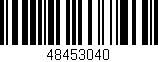 Código de barras (EAN, GTIN, SKU, ISBN): '48453040'