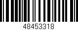 Código de barras (EAN, GTIN, SKU, ISBN): '48453318'