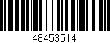 Código de barras (EAN, GTIN, SKU, ISBN): '48453514'