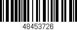 Código de barras (EAN, GTIN, SKU, ISBN): '48453726'