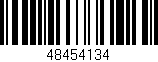 Código de barras (EAN, GTIN, SKU, ISBN): '48454134'