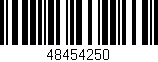 Código de barras (EAN, GTIN, SKU, ISBN): '48454250'