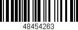 Código de barras (EAN, GTIN, SKU, ISBN): '48454263'