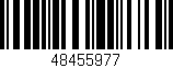 Código de barras (EAN, GTIN, SKU, ISBN): '48455977'