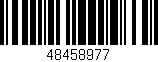 Código de barras (EAN, GTIN, SKU, ISBN): '48458977'
