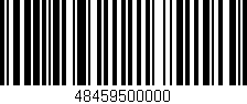 Código de barras (EAN, GTIN, SKU, ISBN): '48459500000'