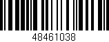 Código de barras (EAN, GTIN, SKU, ISBN): '48461038'