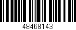 Código de barras (EAN, GTIN, SKU, ISBN): '48468143'