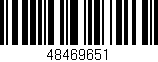 Código de barras (EAN, GTIN, SKU, ISBN): '48469651'