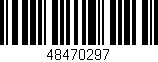 Código de barras (EAN, GTIN, SKU, ISBN): '48470297'