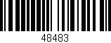Código de barras (EAN, GTIN, SKU, ISBN): '48483'