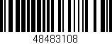 Código de barras (EAN, GTIN, SKU, ISBN): '48483108'