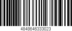 Código de barras (EAN, GTIN, SKU, ISBN): '4848646333023'