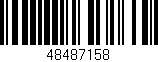 Código de barras (EAN, GTIN, SKU, ISBN): '48487158'