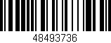 Código de barras (EAN, GTIN, SKU, ISBN): '48493736'