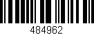 Código de barras (EAN, GTIN, SKU, ISBN): '484962'