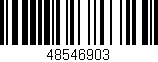 Código de barras (EAN, GTIN, SKU, ISBN): '48546903'