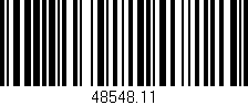 Código de barras (EAN, GTIN, SKU, ISBN): '48548.11'