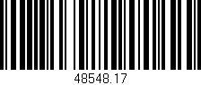 Código de barras (EAN, GTIN, SKU, ISBN): '48548.17'