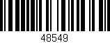 Código de barras (EAN, GTIN, SKU, ISBN): '48549'