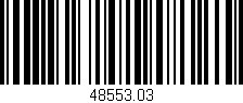 Código de barras (EAN, GTIN, SKU, ISBN): '48553.03'