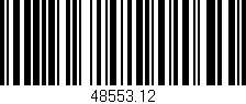 Código de barras (EAN, GTIN, SKU, ISBN): '48553.12'