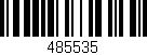 Código de barras (EAN, GTIN, SKU, ISBN): '485535'