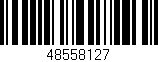 Código de barras (EAN, GTIN, SKU, ISBN): '48558127'