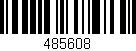 Código de barras (EAN, GTIN, SKU, ISBN): '485608'