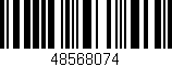 Código de barras (EAN, GTIN, SKU, ISBN): '48568074'