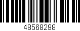 Código de barras (EAN, GTIN, SKU, ISBN): '48568298'