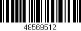 Código de barras (EAN, GTIN, SKU, ISBN): '48569512'
