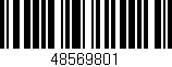 Código de barras (EAN, GTIN, SKU, ISBN): '48569801'