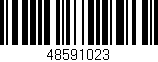 Código de barras (EAN, GTIN, SKU, ISBN): '48591023'