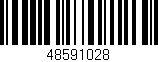 Código de barras (EAN, GTIN, SKU, ISBN): '48591028'