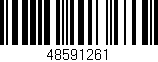 Código de barras (EAN, GTIN, SKU, ISBN): '48591261'