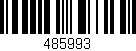 Código de barras (EAN, GTIN, SKU, ISBN): '485993'