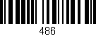 Código de barras (EAN, GTIN, SKU, ISBN): '486'
