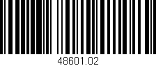 Código de barras (EAN, GTIN, SKU, ISBN): '48601.02'